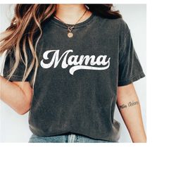 Minimalist Mom Shirt, Mama Tee Shirt, Mom Crewneck, Mothers Day Gift From Kids, LS336