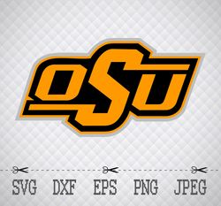 Oklahoma State University SVG,PNG,EPS Cameo Cricut Design Template Stencil Vinyl Decal Tshirt Transfer Iron on