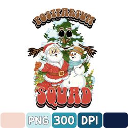 Postpartum Squad Christmas Nurse Png, Nurse Christmas Png, Nurse Png, Digital Download