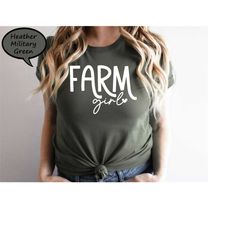 Farm Girl Shirt, Farm Life T-Shirt, Country Girl Shirt, Farm Wife Shirt, Cute Farm Girl Tee, Funny Farmer Shirt, Western