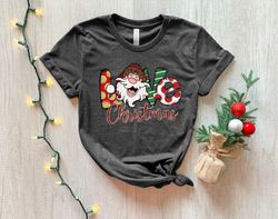 Love Christmas shirt, Christmas shirt for women, Merry Christmas shirt, Christmas Santa Claus shirt, Christmas gift, Chr