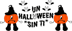 Bad Bunny Halloween Png, Un Halloween sin Ti Png, Benito SVG, Sad heart Svg,Trending Spooky Benito SVG, Digital download