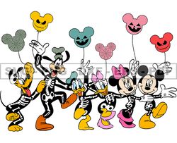 Horror Character Svg, Mickey And Friends Halloween Svg,Halloween Design Tshirts, Halloween SVG PNG 87