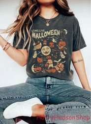 Retro Halloween Shirt Png, Long Live Halloween, Vintage Halloween Shirt Png, Retro Halloween, Fall Apparel, Spooky Seaso