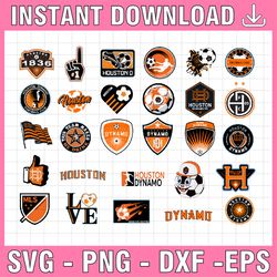28 Files MLS Logo Houston Dynamo, Houston Dynamo svg, Vector Houston Dynamo, Clipart Houston Dynamo, Football Kit Housto