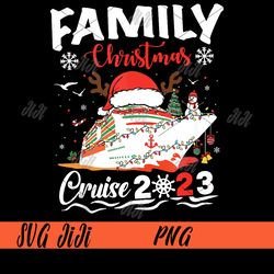 Family Christmas Cruise 2023 PNG, Merry Cruisemas PNG, Cruising 2023 PNG