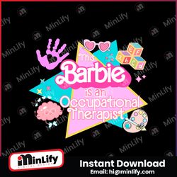 This Barbie Is An Occupational Therapist SVG Cutting File