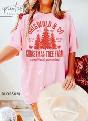 Vintage Griswold  Tree Farm Since 1989 T-Shirt Png, Christmas T-Shirt Png, Christmas Family T-Shirt Png,   Christmas, T-