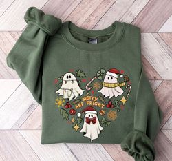 Merry and Fright Christmas sweatshirt, Holiday sweatshirt,  Cozy Christmas , Funny Christmas Sweatshirt, iprintasty chri