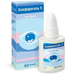 Eye gel Bleforogel 1 (Geltek-Blepharon 1, Blepharogel 1) 15ml / 0.50oz