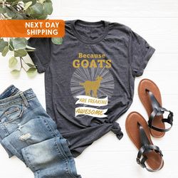 Goats Are Freaking Awesome, Goats Shirt PNGs, Farm Animal Shirt PNG, Goats Lover Shirt PNG, Goats Print Shirt PNG, Goat