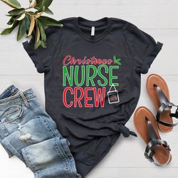 Nurse Crew Christmas Shirt PNG, Nurse Christmas Shirt PNG, Christmas Nursing Shirt PNG, Nursing Shirt PNG, Nurse Shirt P
