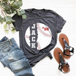 Personalized Baseball Shirt PNG, Custom Baseball Shirt PNG, Baseball Mom Shirt PNG, Baseball Dad Tee, Gift For Baseball