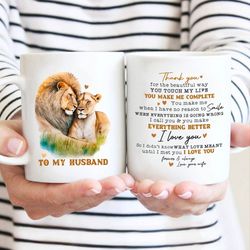 Mug Gifts For Husband, Funny Quote Gift Mug For Husband, Aniversary Couple Mug Gift