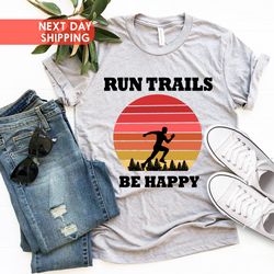 Retro Trail Running Shirt PNG, Trail Running Gift For Men, Retro Sport Shirt PNG, Sports Gift Shirt PNG, Fitness Running