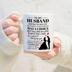 to my husband mug, anniversary wedding gift mug, memory mug for husband