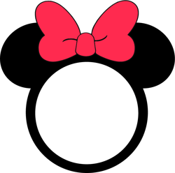 Mickey M circle Svg, Mickey minine Svg, Mickey heat Svg, Disney Svg, Disney Family Vacation Png, Digital download