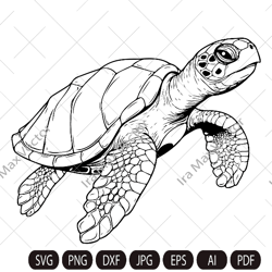 Turtle Svg, Turtle Clipart, Turtle Png, Turtle Head, Turtle vector , Turtle Silhouette, Animals Silhouette, reptile svg,