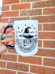 Halloween town, university halloweentown, Halloween, Coffee mug, ceramic cu