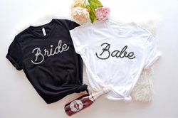 Bride Shirt PNG, Bride Babe Shirt PNG, Retro Babe Shirt PNG, Bachelorette Party Shirt PNGs, Bachelorette Shirt PNGs, Bri