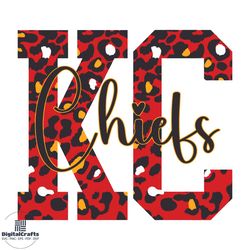 Retro NFL Kansas City Chiefs Logo SVG