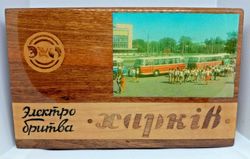 Electric Razor Shaver KHARKIV-101 110/220V Souvenir Box Soviet Vintage 1970s Collectible Item Ukrainian Souvenir - 2