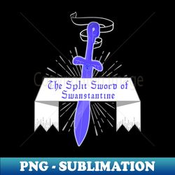 The Split Sword of Swanstantine Season 3 Episode 14 - Creative Sublimation PNG Download - Perfect for Personalization