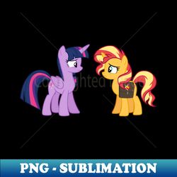 Pony Twilight and Sunset 3 - High-Quality PNG Sublimation Download - Transform Your Sublimation Creations