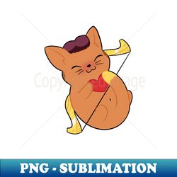 bow cat - High-Resolution PNG Sublimation File - Perfect for Sublimation Art