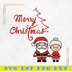 Santaclause SVG, Santa Couple SVG, Happy New Years SVG