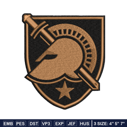 Army Black Knights embroidery design, Army Black Knights embroidery, Sport embroidery, NCAA embroidery.