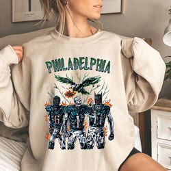 Philadelphia Eagles Football Unisex Sweatshirt T-Shirt Hoodie, Vintage Philadelphia Eagles Football Shirt, Football Cham