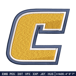 Chattanooga Mocs embroidery design, Chattanooga Mocs embroidery, logo Sport, Sport embroidery, NCAA embroidery.
