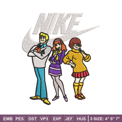 Scoopy doo Nike Embroidery design, Cartoon Embroidery, Nike design, Embroidery file, cartoon shirt, Instant download.