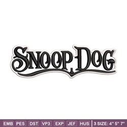 Snoop Dogg embroidery design, Snoop Dogg embroidery, logo design, embroidery file, logo shirt, Digital download.