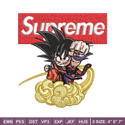 Son Goku Dragon Ball Supreme Embroidery design, Dragon Ball Embroidery, anime design, Embroidery File, Instant download.