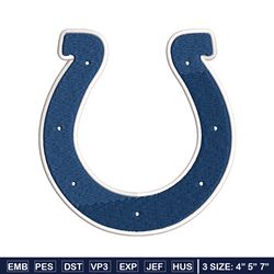 Indianapolis Colts Embroidery, NFL Embroidery, Sport embroidery, Logo Embroidery, NFL Embroidery design