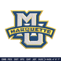 Marquette Golden Eagles embroidery design, Marquette Golden Eagles embroidery, logo Sport embroidery, NCAA embroidery.