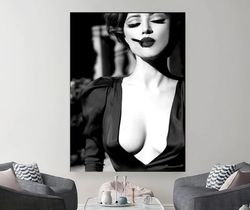 Helmut Newton Poster Canvas Painting Wall Art Canvas Home Decor