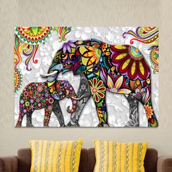 Canvas, Painting on Canvas, Oversized Wall Art, African Canvas Art, Safari 3D Canvas, Modern Poster, Ethnic Canvas Poste