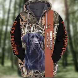 Labrador Duck Hunting 3D Full Print Unisex 3D Hoodie T Shirt All Over Print Plus Size S-5Xl