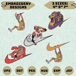 10+ Custom Logo Basketball Brand Embroidery Bundle, Famous Basketball Team Embroidery Bundle, Basketball Embroidery Bundle, Pes, Dst, Jef, Files, Instant Download