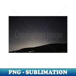 Night Sky - PNG Transparent Digital Download File for Sublimation - Perfect for Sublimation Art