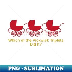 Which Triplet Did It - Strollers - Instant Sublimation Digital Download - Unlock Vibrant Sublimation Designs