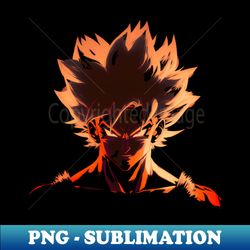 Fan-Art DRAGON BALL Z Version 8 Cropped - PNG Transparent Digital Download File for Sublimation - Perfect for Personalization