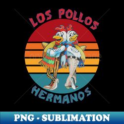 Los pollos hermanos  Retro Fan Art - PNG Transparent Sublimation Design - Perfect for Sublimation Mastery