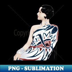 Louise Brooks in Hollywood - Special Edition Sublimation PNG File - Perfect for Personalization