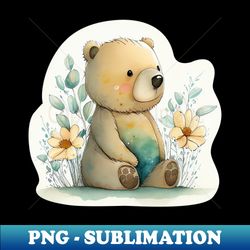 little bear - decorative sublimation png file - defying the norms
