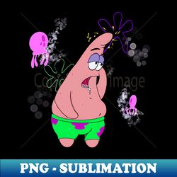 Dumb Patrick star - Instant PNG Sublimation Download - Perfect for Personalization