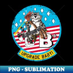 F-14 Tomcat - Upgrade Baby Grunge Style - Elegant Sublimation PNG Download - Fashionable and Fearless